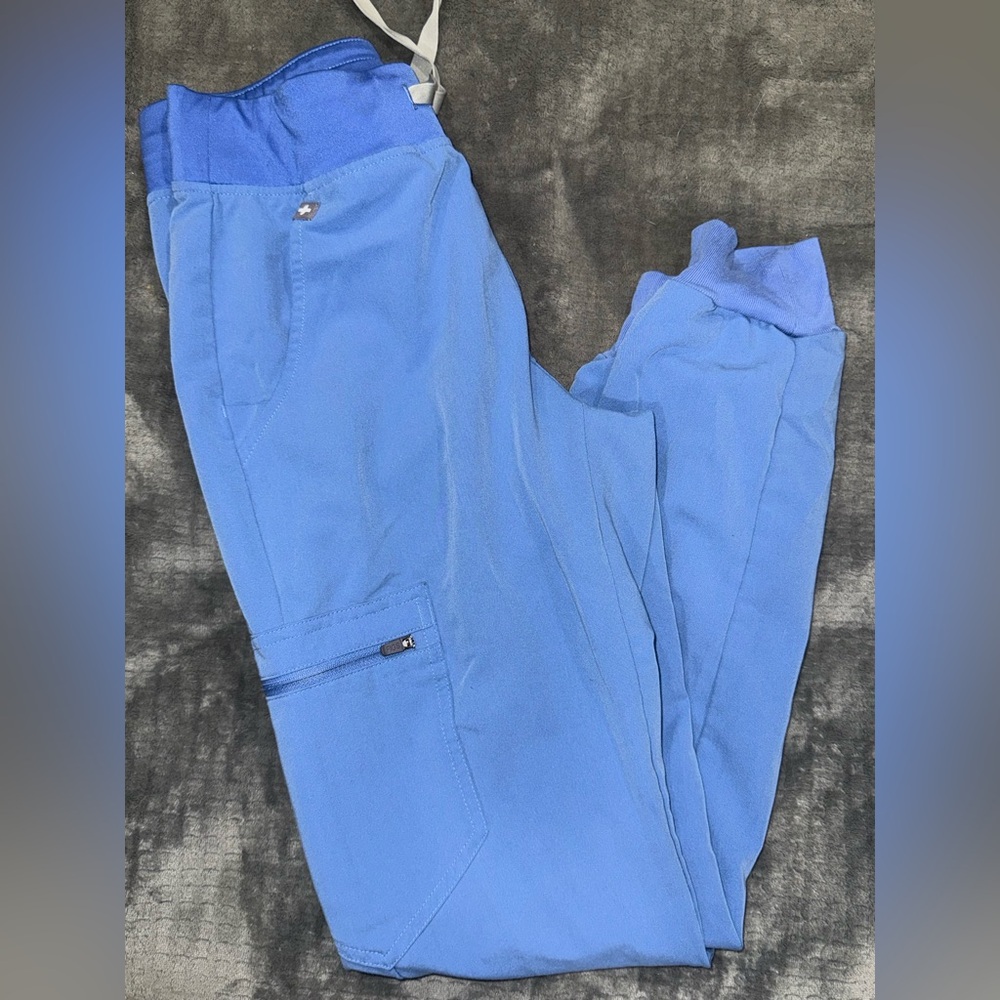 Ceil blue Figs Joggers-not high waist